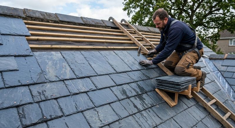 Slate Roof Installation in Alexandria, VA