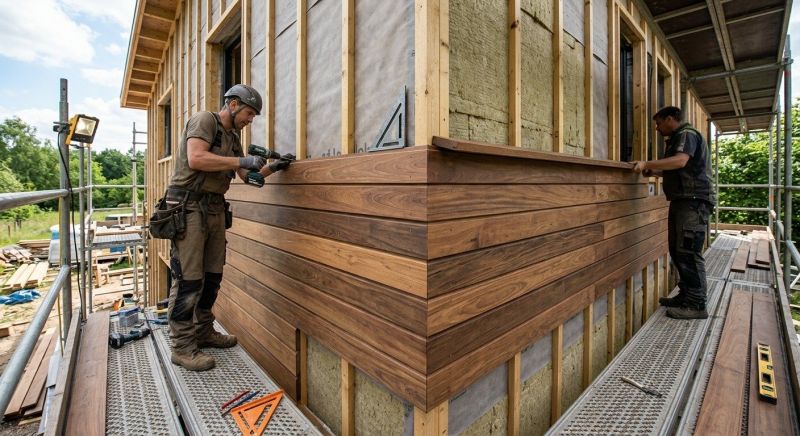 Cedar Cladding Installation in Boston, MA