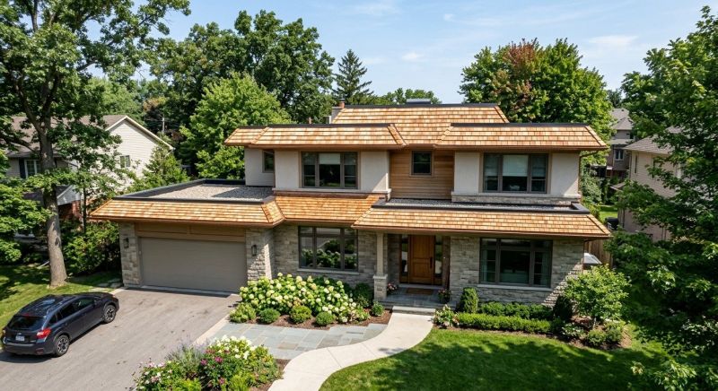 Cedar Roof Construction in Alexandria, VA