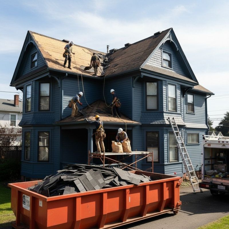 Leaky Roof Replacement in Worcester, MA