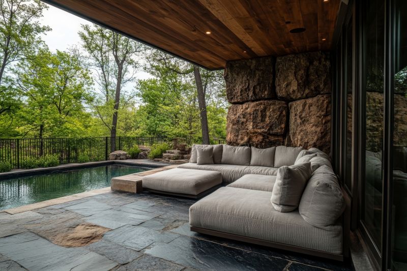 Cracks, sagging, or loose materials in a patio roof can pose a safety hazard